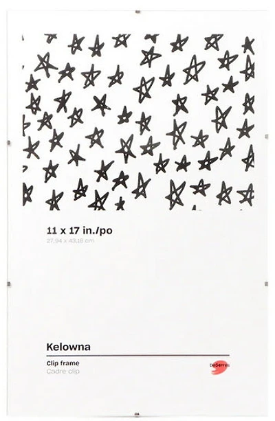 Cadre à clips - 11x17po