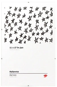 Cadre à clips - 11x17po