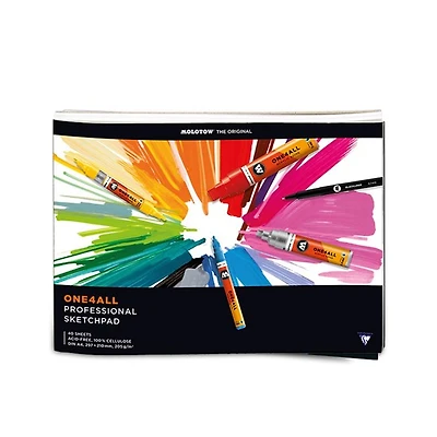 One4All A4 Sketchpad 40 Sheets