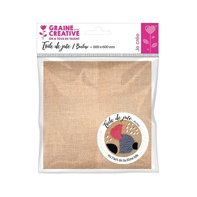 Toile de jute - 50 x 60 cm