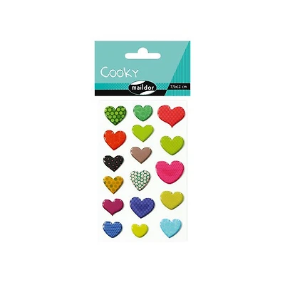 Autocollants 3d cooky