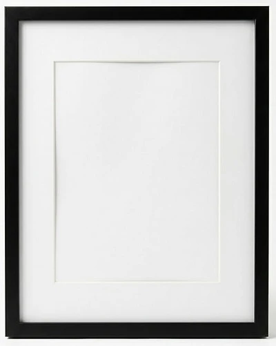 Cadre musée noir -11x15po pp 8x12po