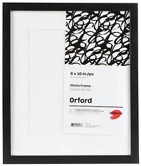 Museum Frame Black -11x13" mat 8x10"