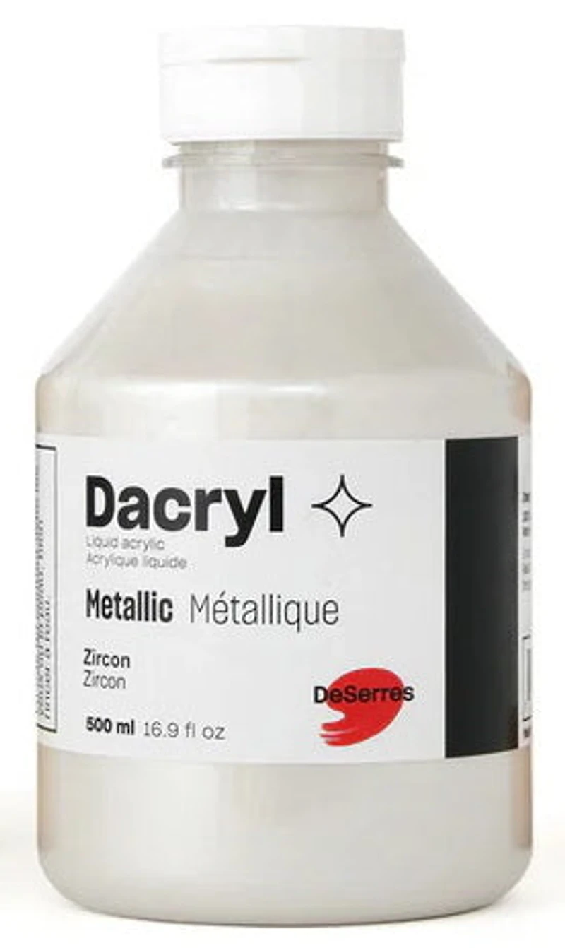 Acrylique liquide zircon métallique - 500ml