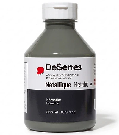 Acrylique liquide hématite métallique - 500ml