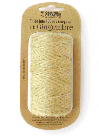 Burlap Cord - 2 mm x 100 m