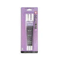 Set of 3 gel pens gelly roll 0.3mm white