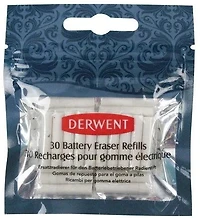 Set of 30 refills for battery operated eraser