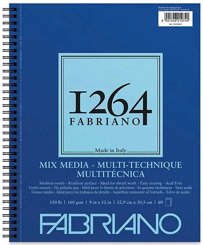 Bloc de papier techniques mixtes 1264