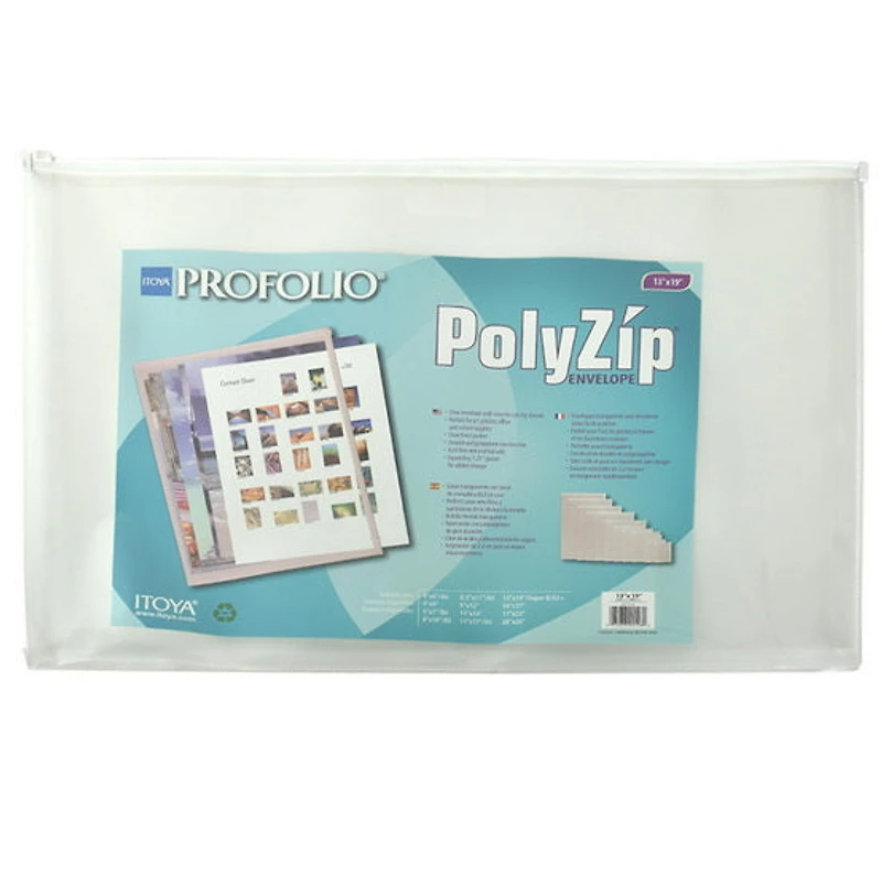 Enveloppe polyzip - 13x19po