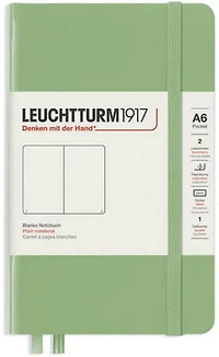 Cahier de notes pointillé a6 187p sauge