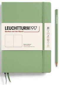 Cahier de notes uni a5 251p sauge