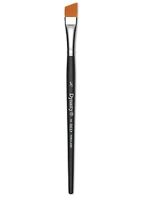 Brush Short Handle/Synthetic Bristles Angle - 1/2"