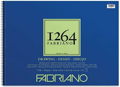 Bloc de papier dessin 1264 - 18 x 24 pouces inch