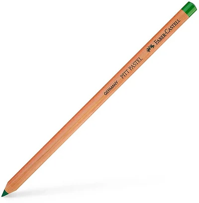 Crayon pastel vert pin