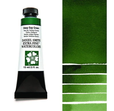 Aquarelle tube vert de vessie foncé  s2 - 15ml