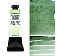 Aquarelle tube terre verte rare  s2 - 15ml