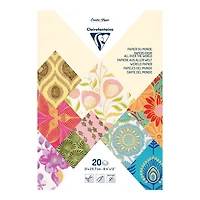 A4 Artisanal Paper Pack - Yellow/Orange