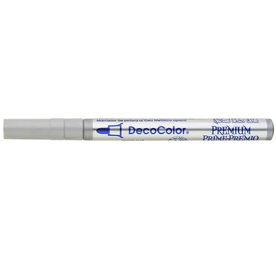Paint marker - decolor - fine - silver