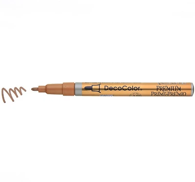 Paint marker - decolor - fine - copper