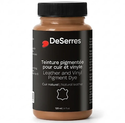 Teinture pigmentée pour cuir et vinyle - cuir naturel milliliter