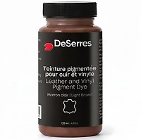 Leather & Vinyl Pigment Dye - CLEAR BROWN MILLILITER