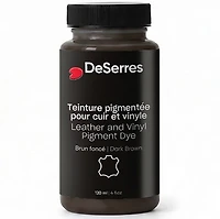 Leather & Vinyl Pigment Dye - DARK BROWN MILLILITER