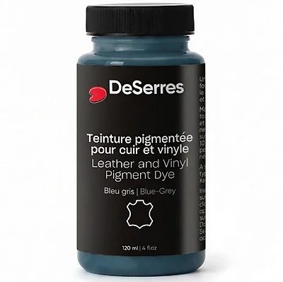 Leather & Vinyl Pigment Dye - GREY BLUE MILLILITER