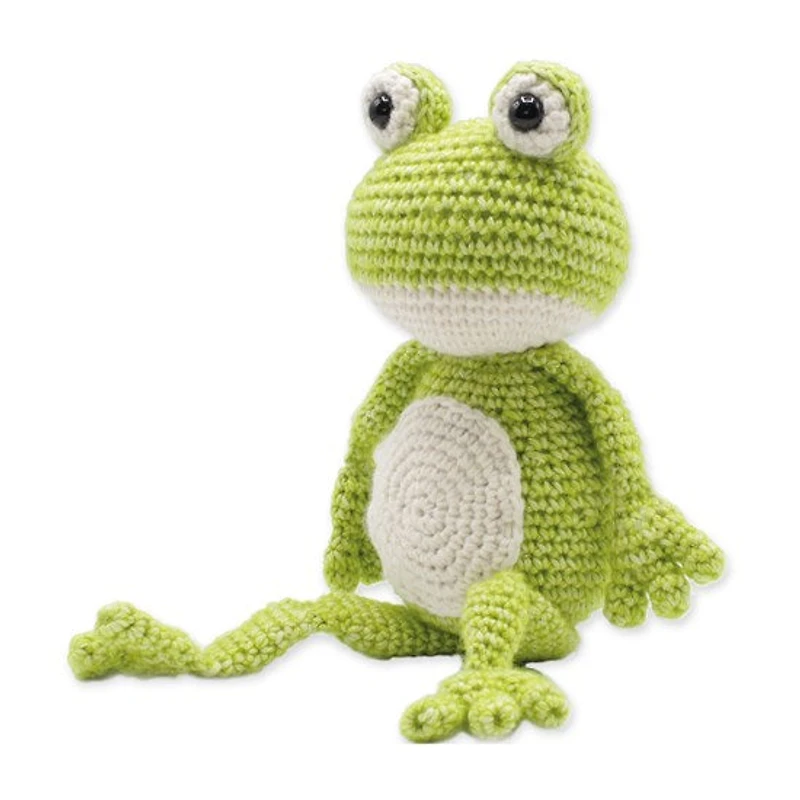 Ens. crochet Vinny la grenouille