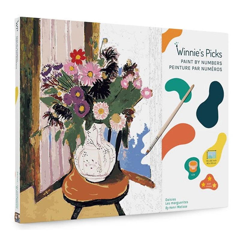 Paint by Numbers Daisies