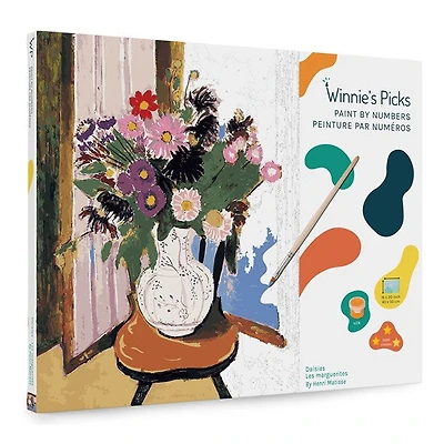 Paint by Numbers Daisies