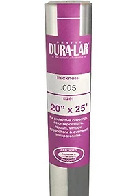 Dura-Lar  0.005 Clear - 20X25"