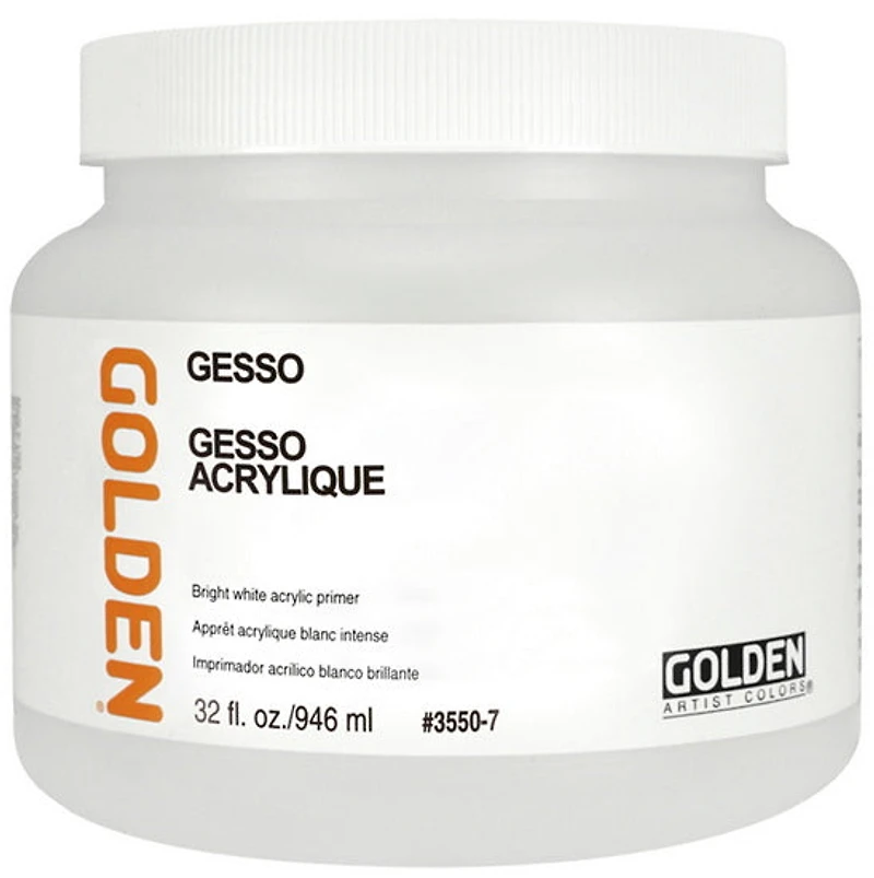 Gesso blanc- 32 oz