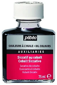 Siccatif de cobalt - couleurs à l'huile - 75ml.