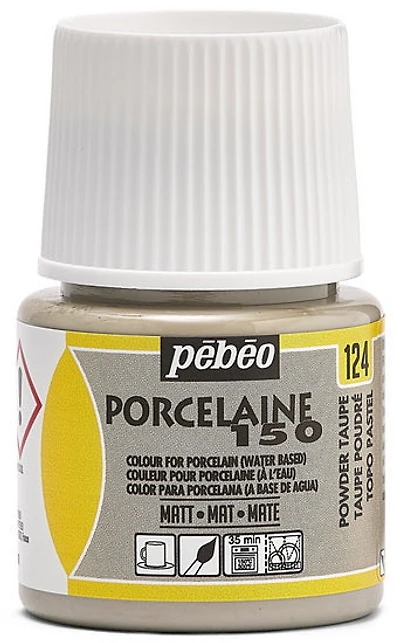 Peinture porcelaine - porcelaine 150 - 45ml - taupe poudre