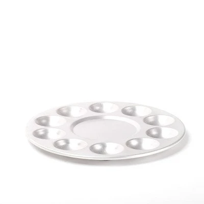 Aluminium colour palette 10 holes