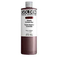 Acrylic fluid - 16 oz alizarin crimson hue s7