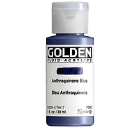 Acrylic fluid - 1 oz  anthraquinone blue  s7