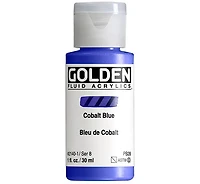 Acrylique fluide - 1 oz  bleu de cobalt  s8