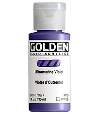 Acrylic fluid - 1 oz  ultramarine violet  s4