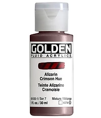 Acrylic fluid - 1 oz  alizarin crimson hue  s7