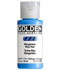 Acrylic fluid - 1 oz  manganese blue hue  s1