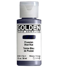 Acrylic fluid - 1 oz  prussian blue hue  s4