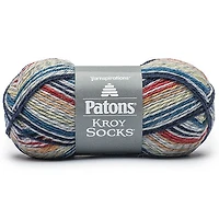 Fil kroy socks #1 - 50gr - ragg bleu raye