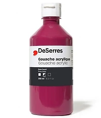 Gouache acrylique rose profond - 250ml