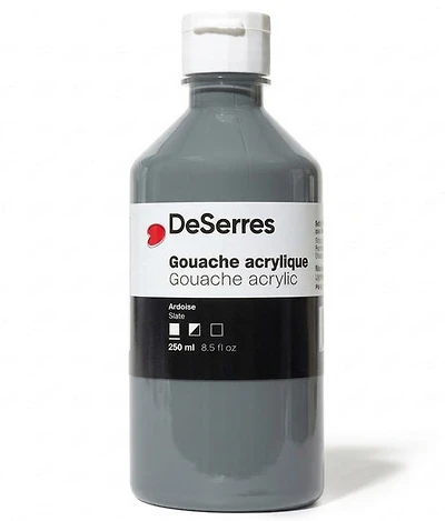 Gouache acrylique ardoise - 250ml