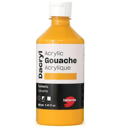Gouache acrylique curcuma - 250ml