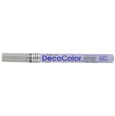 Paint marker - decolor - extra fine - silver