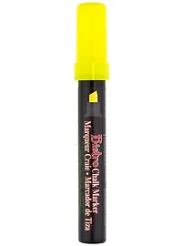 Marqueur craie - bistro - biseau - jaune fluo