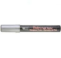 Chalk marker - bistro - chisel - silver